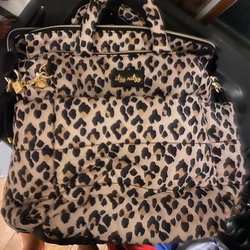 Itzy Ritzy Dream Convertible Diaper Bag - Leopard